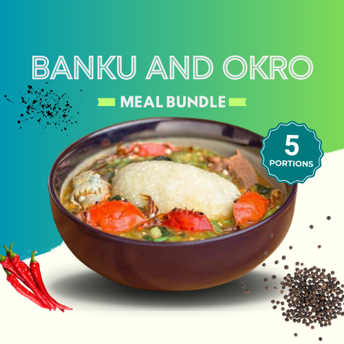 Banku and Okro Bundle (Ingredients)