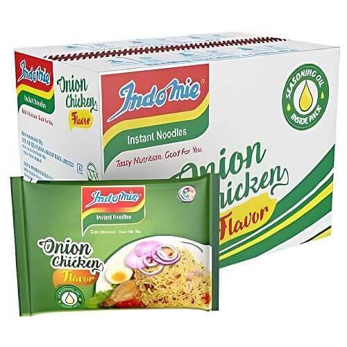 Indomie Instant Noodles - Onion Chicken Flavor - Super Pack 120g