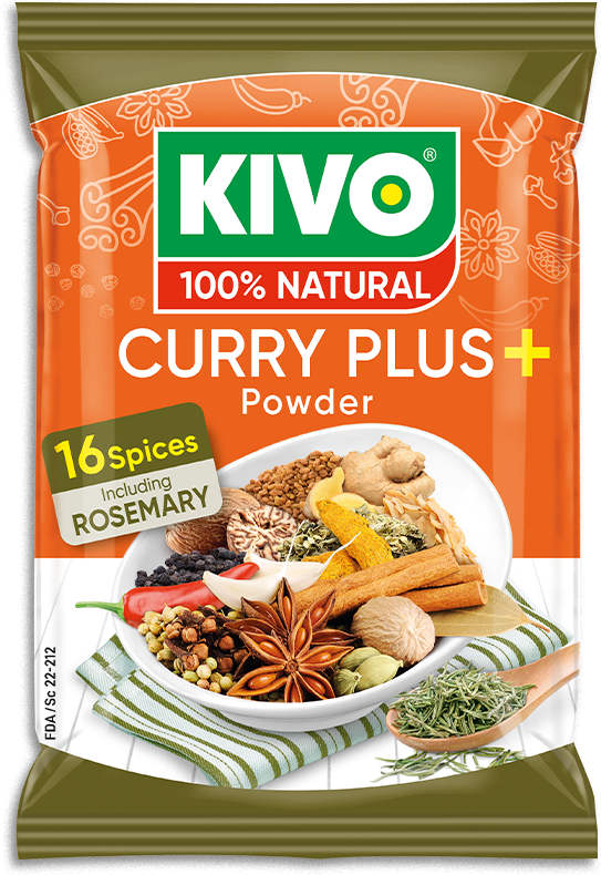 Kivo Natural Curry Plus +